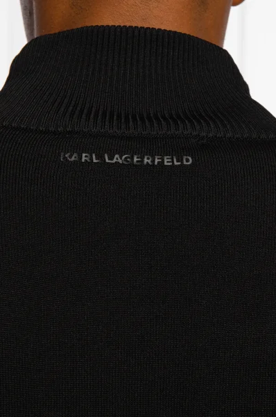 Sveter | Regular Fit Karl Lagerfeld 	čierna	