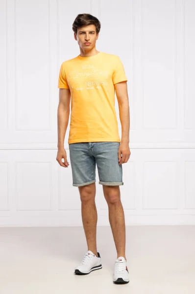 tričko outline pop | regular fit Superdry 	oranžová	