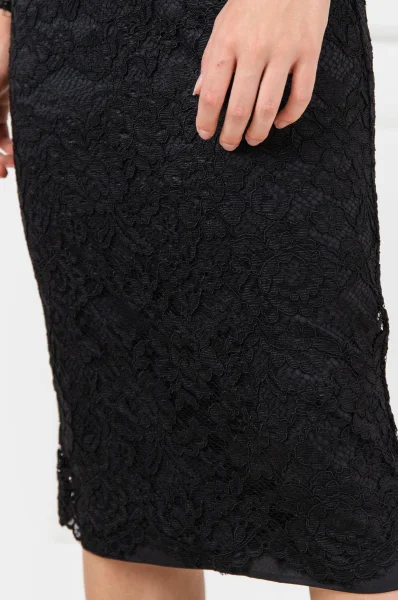 šaty + spodnička Elisabetta Franchi 	čierna	