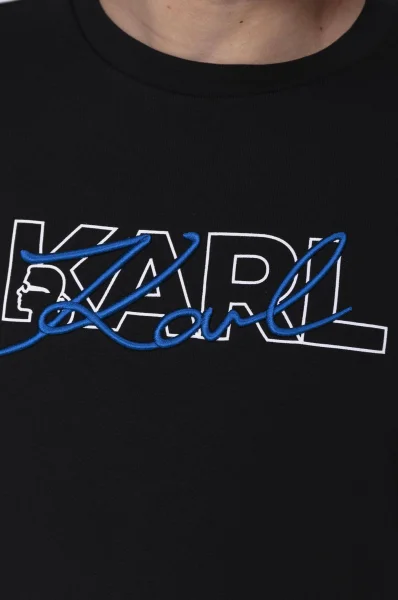 Mikina | Regular Fit Karl Lagerfeld 	čierna	