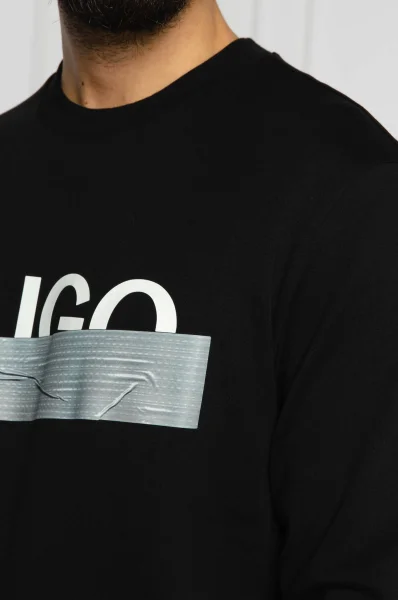 Hanorac Dicago | Regular Fit HUGO 	čierna	