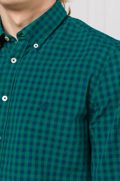 košeľa | shaped fit Marc O' Polo 	zelená	