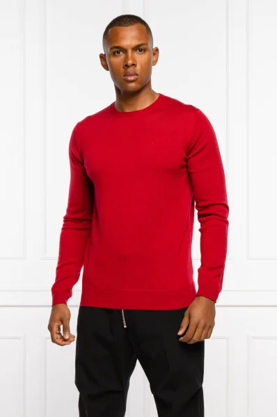 Vlnený sveter | Regular Fit Karl Lagerfeld 	červená	