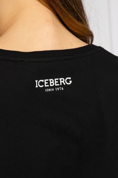 Tričko ICEBERG X LOONEY TUNES | Loose fit Iceberg 	čierna	