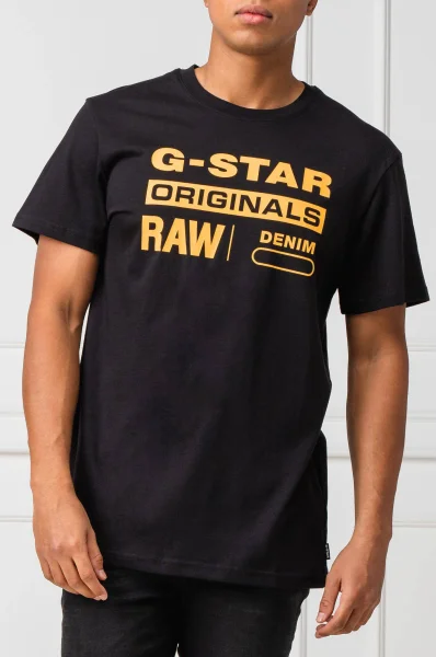 tričko graphic 8 | regular fit G- Star Raw 	čierna	