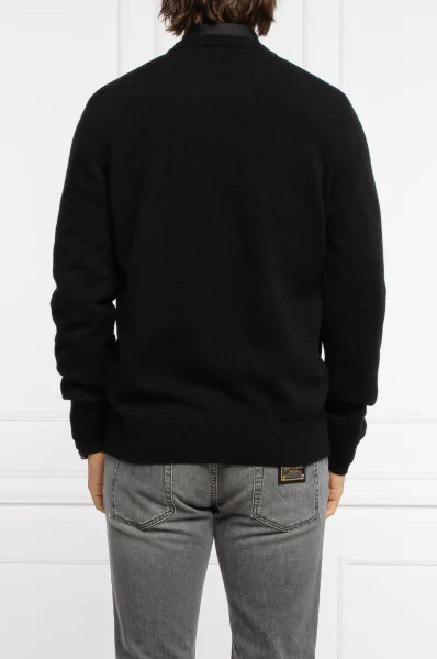 Vlnený sveter | Regular Fit Dolce & Gabbana 	čierna	