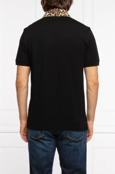 Polo tričko | Regular Fit Dolce & Gabbana 	čierna	