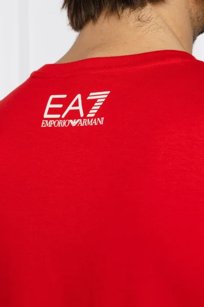 Tričko | Regular Fit EA7 	červená	