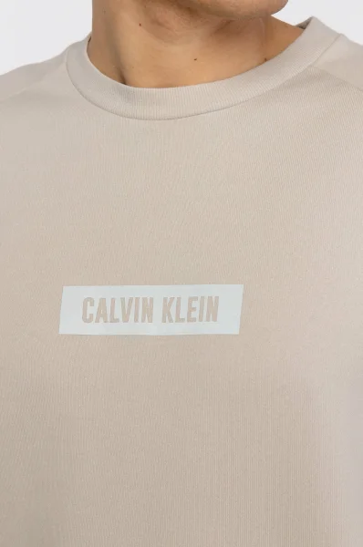 Mikina | Regular Fit Calvin Klein Performance 	béžová	