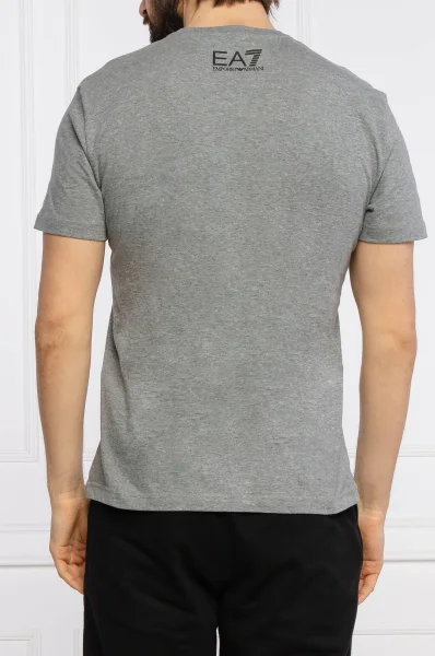 Tričko | Regular Fit EA7 	sivá	