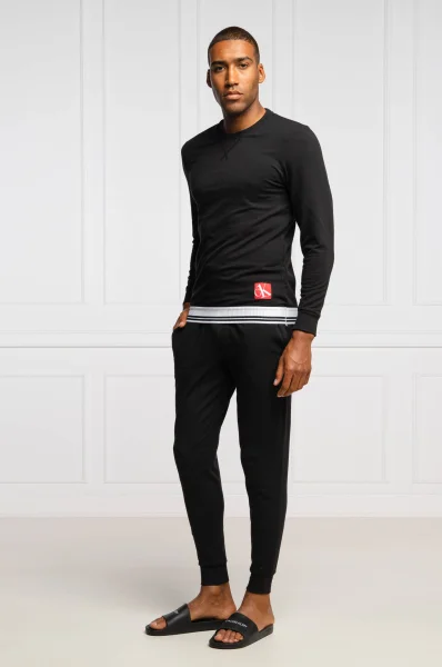 mikina ck one | regular fit Calvin Klein Underwear 	čierna	