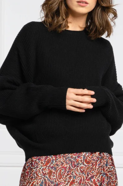 vlnený sveter cesena | loose fit MAX&Co. 	čierna	