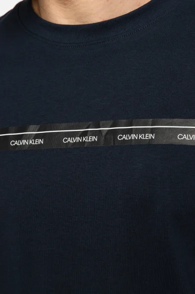 Tričko | Regular Fit Calvin Klein 	tmavomodrá	