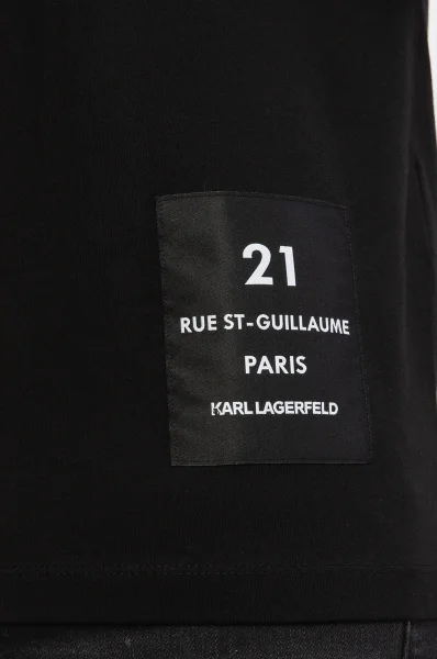 Tričko | Slim Fit Karl Lagerfeld 	čierna	