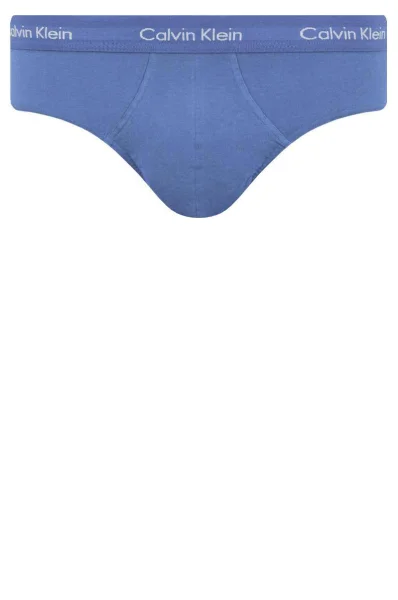 slipy 3-balenie Calvin Klein Underwear 	modrá	