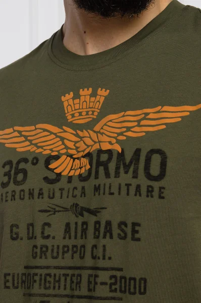 Tričko | Regular Fit Aeronautica Militare 	khaki	