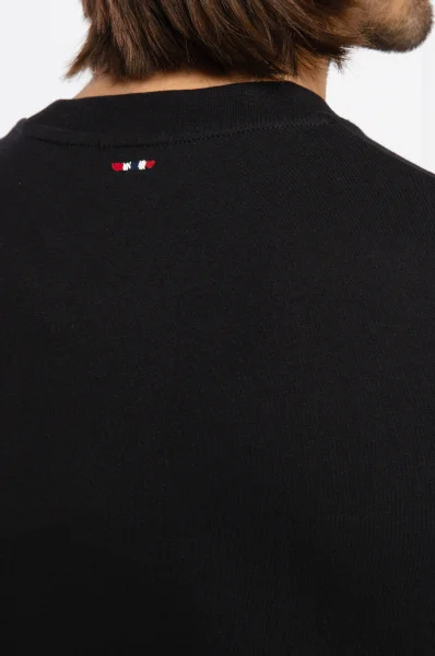 tričko sikar | regular fit Napapijri 	čierna	