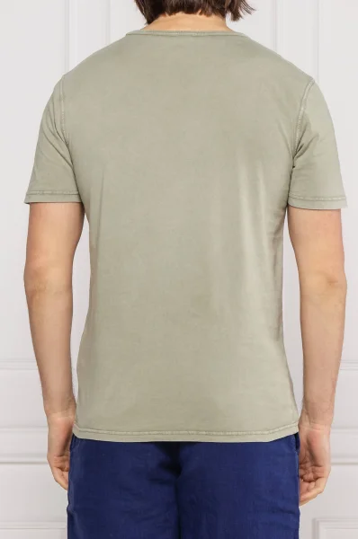tričko tokks | regular fit BOSS ORANGE 	khaki	