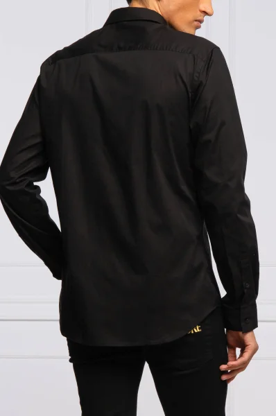 košeľa | slim fit Versace Jeans Couture 	čierna	