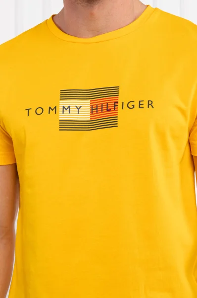 Tričko | Regular Fit Tommy Hilfiger 	žltá	