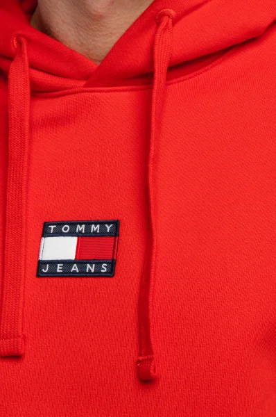 Mikina | Loose fit Tommy Jeans 	červená	