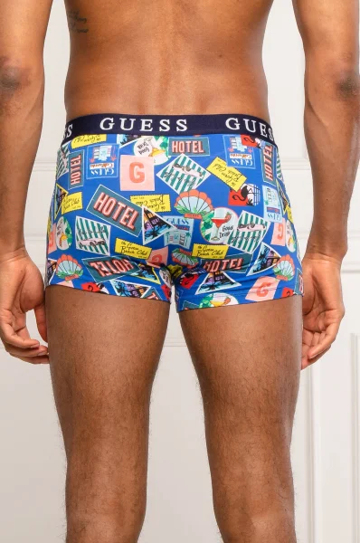 boxerky 3-pack Guess Underwear 	tmavomodrá	