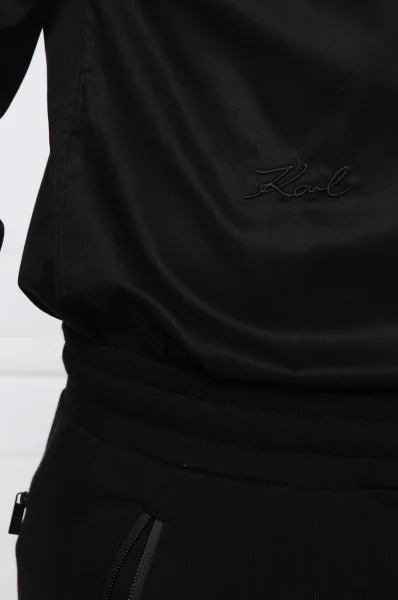 Košeľa | Slim Fit Karl Lagerfeld 	čierna	