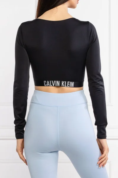Top | Slim Fit Calvin Klein Swimwear 	čierna	