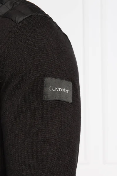Sveter | Regular Fit Calvin Klein 	čierna	