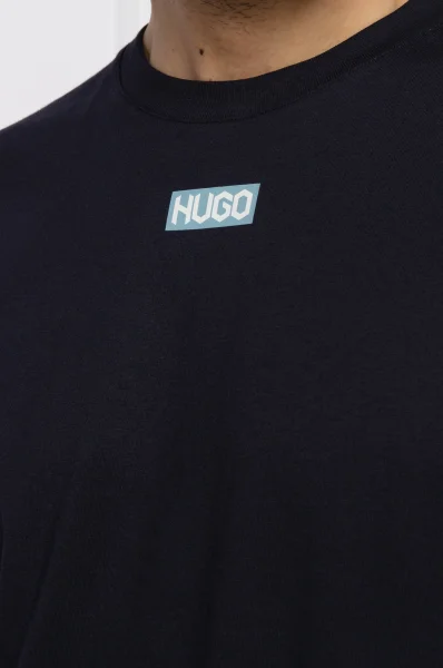 Tričko Durned212 | Regular Fit HUGO 	tmavomodrá	