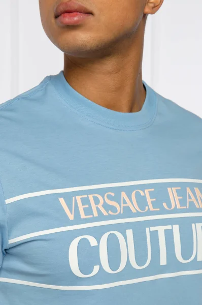Tričko T.MOUSE | Regular Fit Versace Jeans Couture 	svetlomodrá	