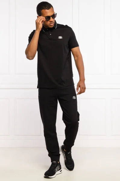 Polo tričko | Regular Fit Armani Exchange 	čierna	