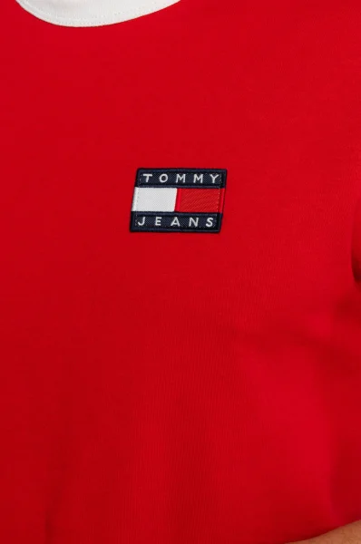 Tričko | Regular Fit Tommy Jeans 	červená	