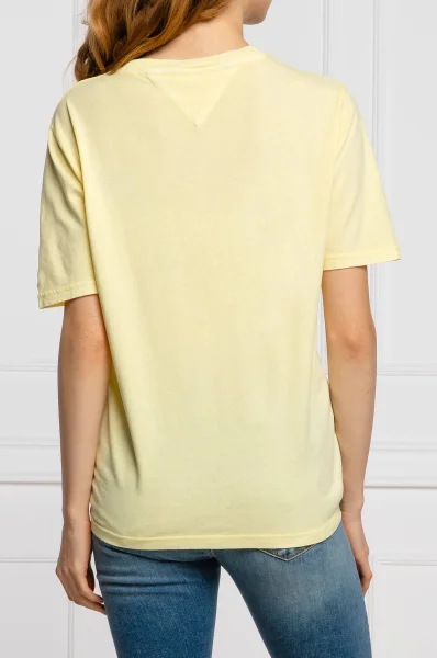tričko summer retro | regular fit Tommy Jeans 	žltá	