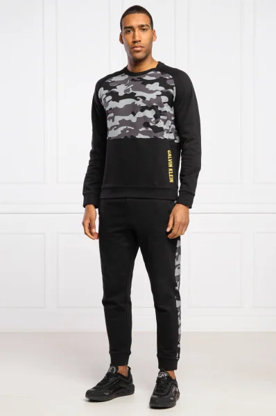 mikina | regular fit Calvin Klein Performance 	čierna	