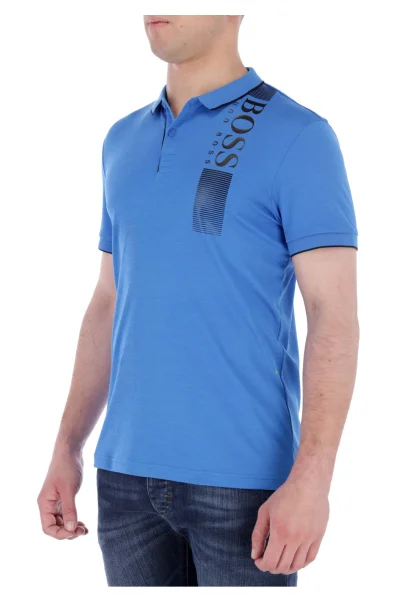 polo tričko pl-tech | slim fit BOSS GREEN 	modrá	