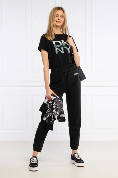 Tričko | Regular Fit DKNY Sport 	čierna	