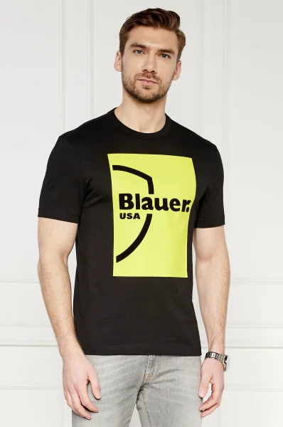 Tričko | Regular Fit BLAUER 	čierna	