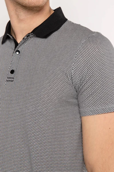 košeľa polo tričko | regular fit Armani Exchange 	sivá	