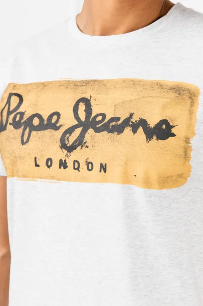 tričko charing Pepe Jeans London 	šedá	