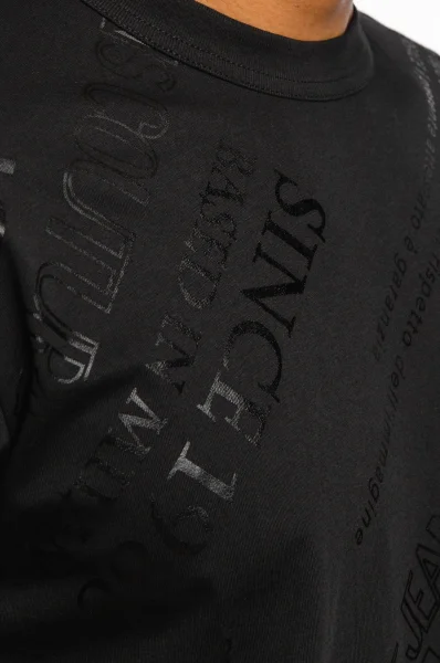 Tričko | Regular Fit Versace Jeans Couture 	čierna	
