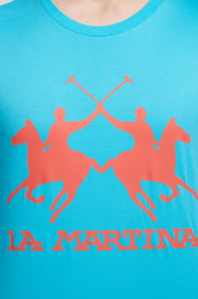 Tričko | Regular Fit La Martina 	svetlomodrá	
