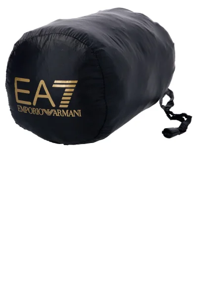 Páperová bunda | Regular Fit EA7 	čierna	