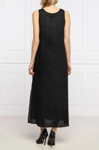 Ľanová šaty DKNY 	čierna	