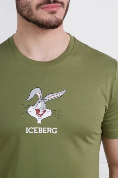 Tričko ICEBERG X LOONEY TUNES | Regular Fit Iceberg 	zelená	