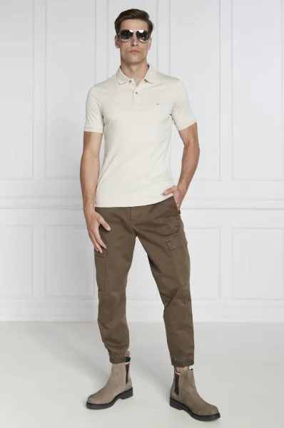 Polo tričko | Slim Fit Calvin Klein 	krémová	