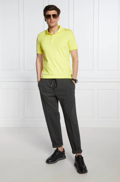 Polo tričko | Slim Fit Calvin Klein 	žltá	