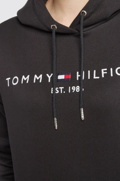 Šaty TH ESS Tommy Hilfiger 	čierna	