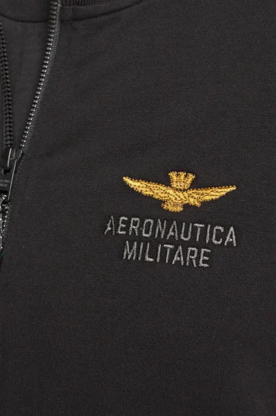 Sveter | Regular Fit Aeronautica Militare 	čierna	
