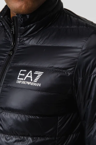 Páperová bunda | Regular Fit páperová EA7 	čierna	